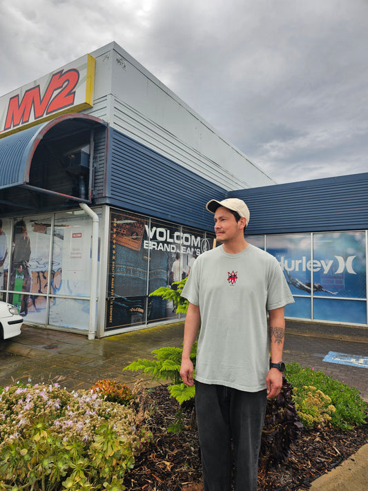 Mv2 Flora embroidered tee