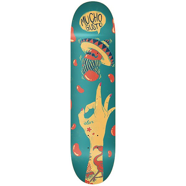 élan Flick the Bean Skateboard Deck