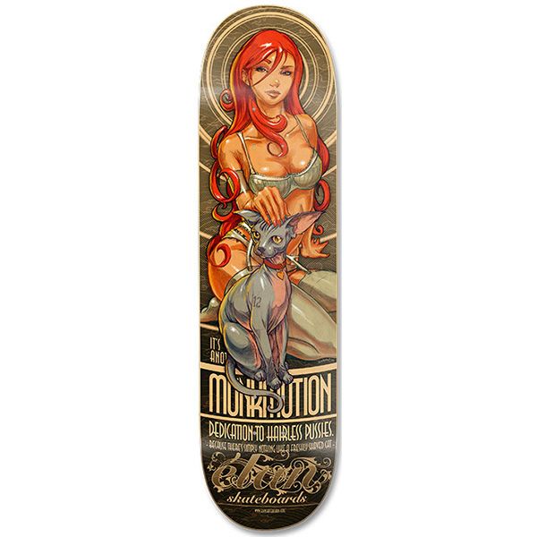 élan Hairless Skateboard Deck