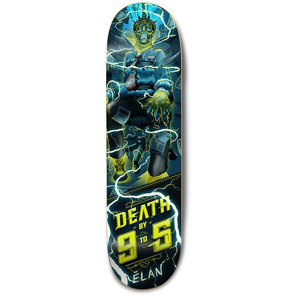 élan Nine to 5 Skateboard Deck