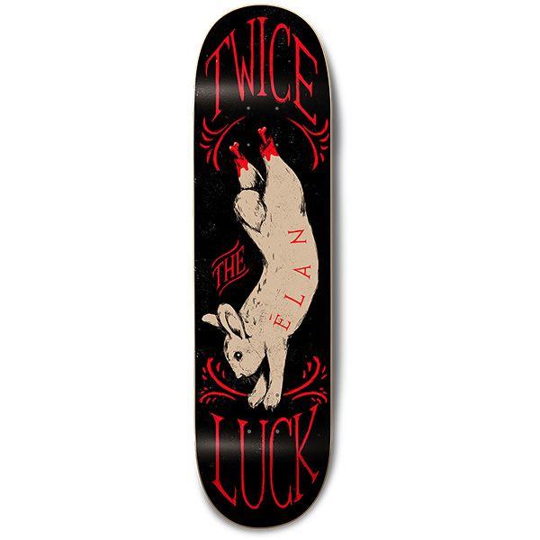 élan Twice the Luck Skateboard Deck