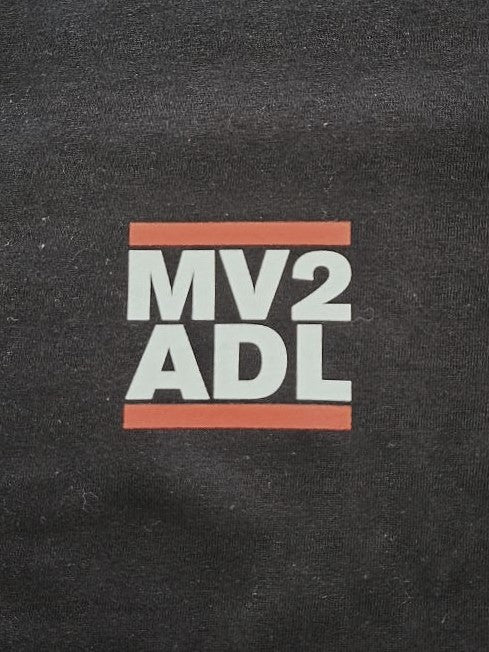 Mv2 Run logo tee (Black)