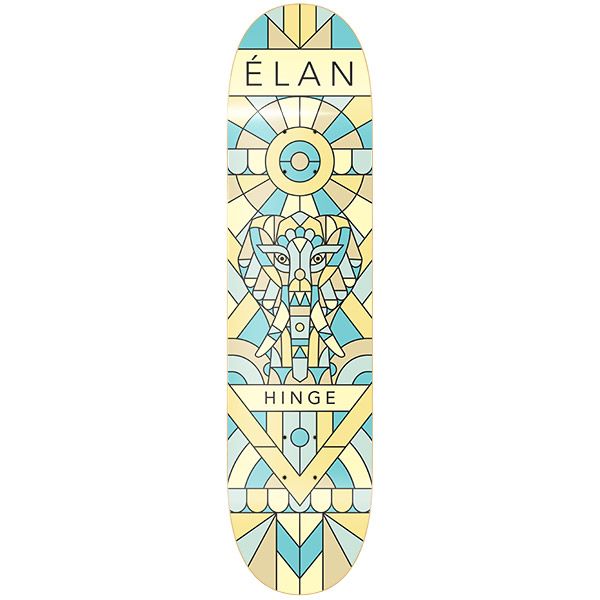 élan Hinge Elephant Skateboard deck