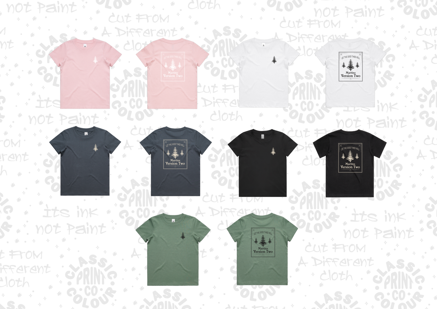 Mv2 Tree kids tee