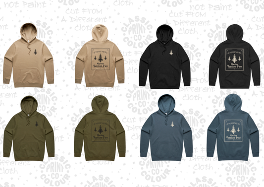 Mv2 Tree hoody heavy weight mens FITTED fit