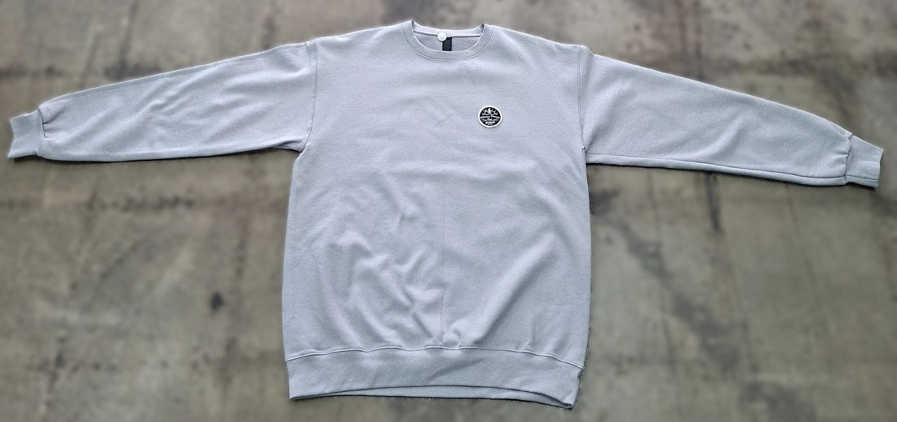 Mv2 Patch logo crewneck (Offwhite)
