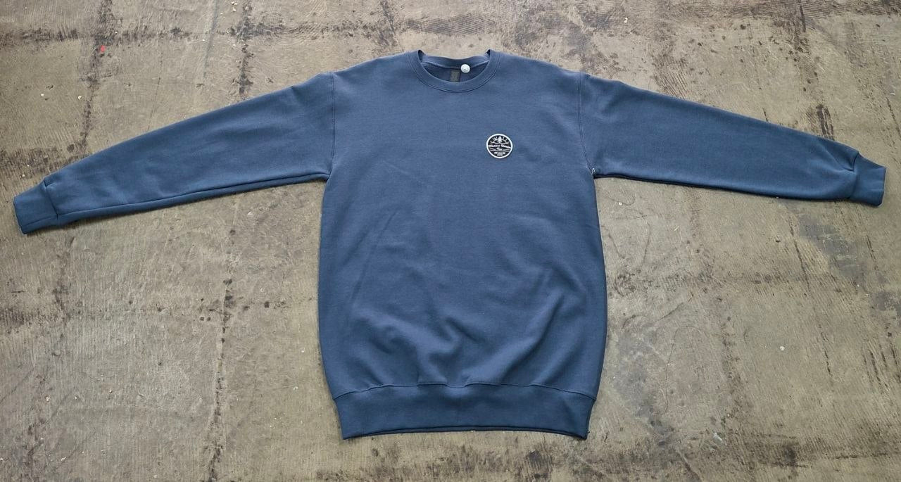 Mv2 Patch logo crewneck (Dark Blue)