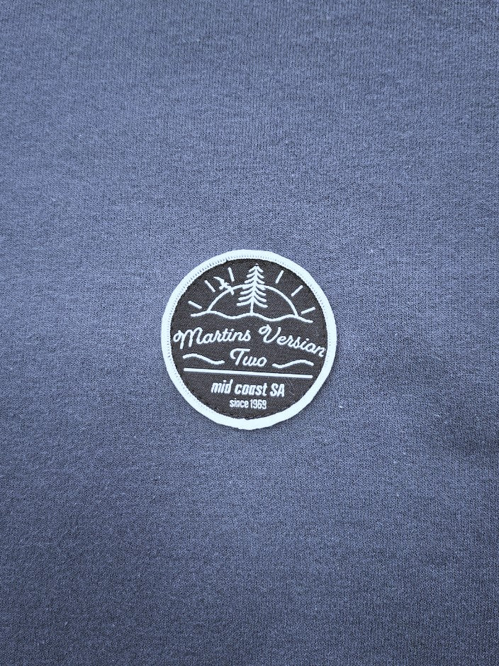 Mv2 Patch logo crewneck (Dark Blue)
