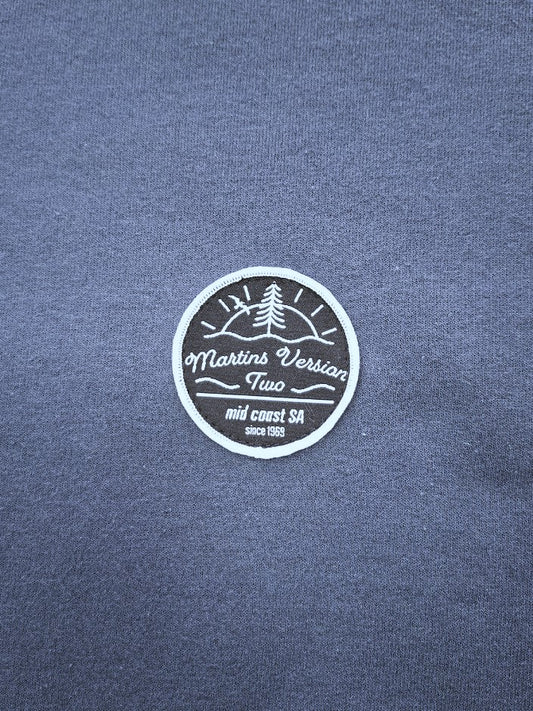 Mv2 Patch logo crewneck (Dark Blue)