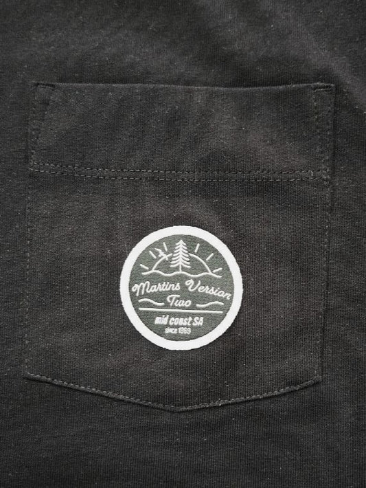 Mv2 Patch Logo Front Pocket Crewneck (Black)