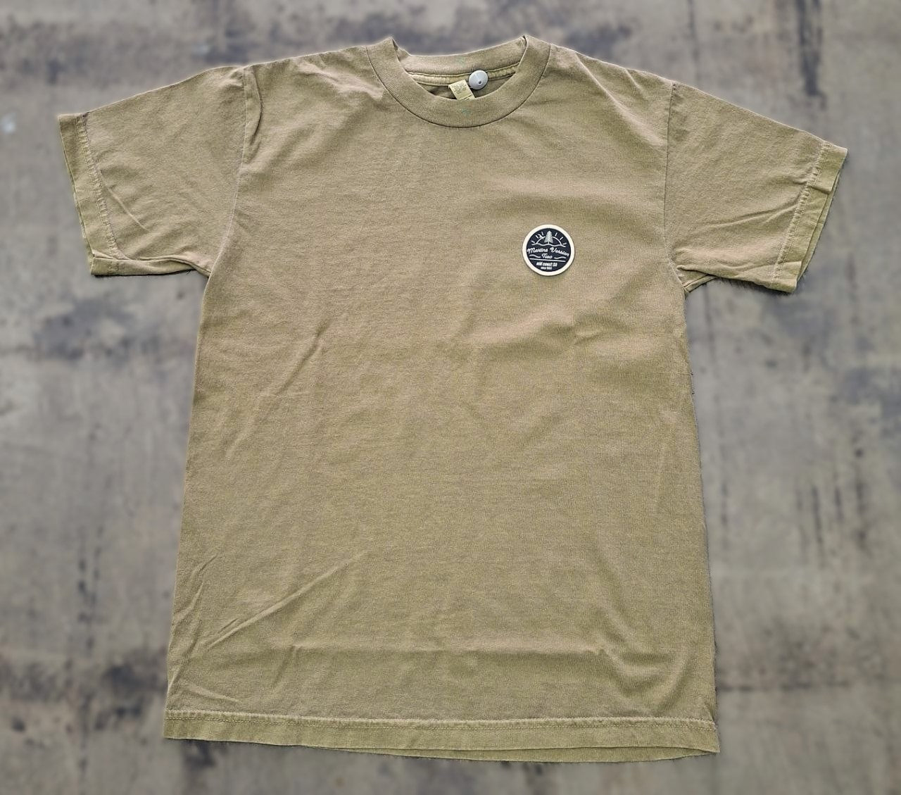 Mv2 Patch logo tee (Yellow)