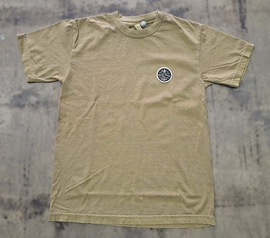 Mv2 Patch logo tee (Yellow)