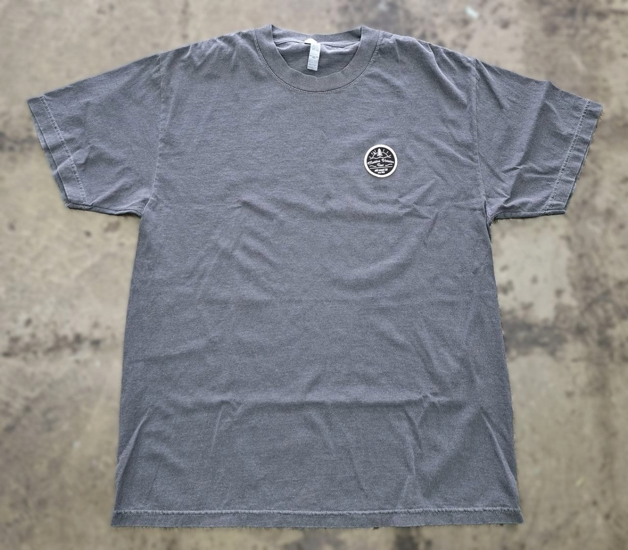 Mv2 Patch logo tee (Grey)