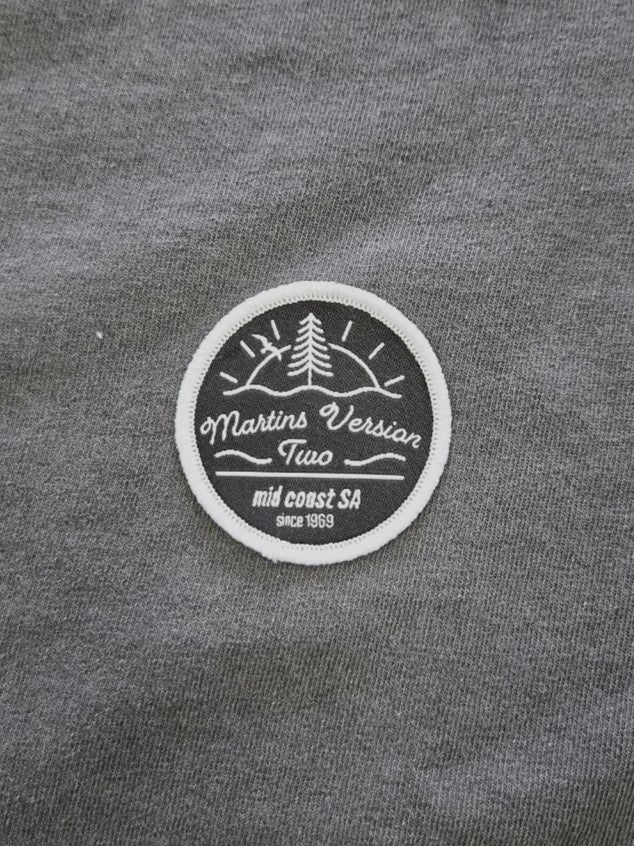 Mv2 Patch logo tee (Grey)