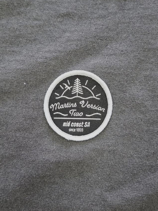 Mv2 Patch logo tee (Grey)