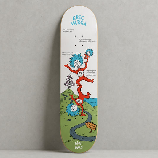 Mv2 x Elan x Varga skateboard deck