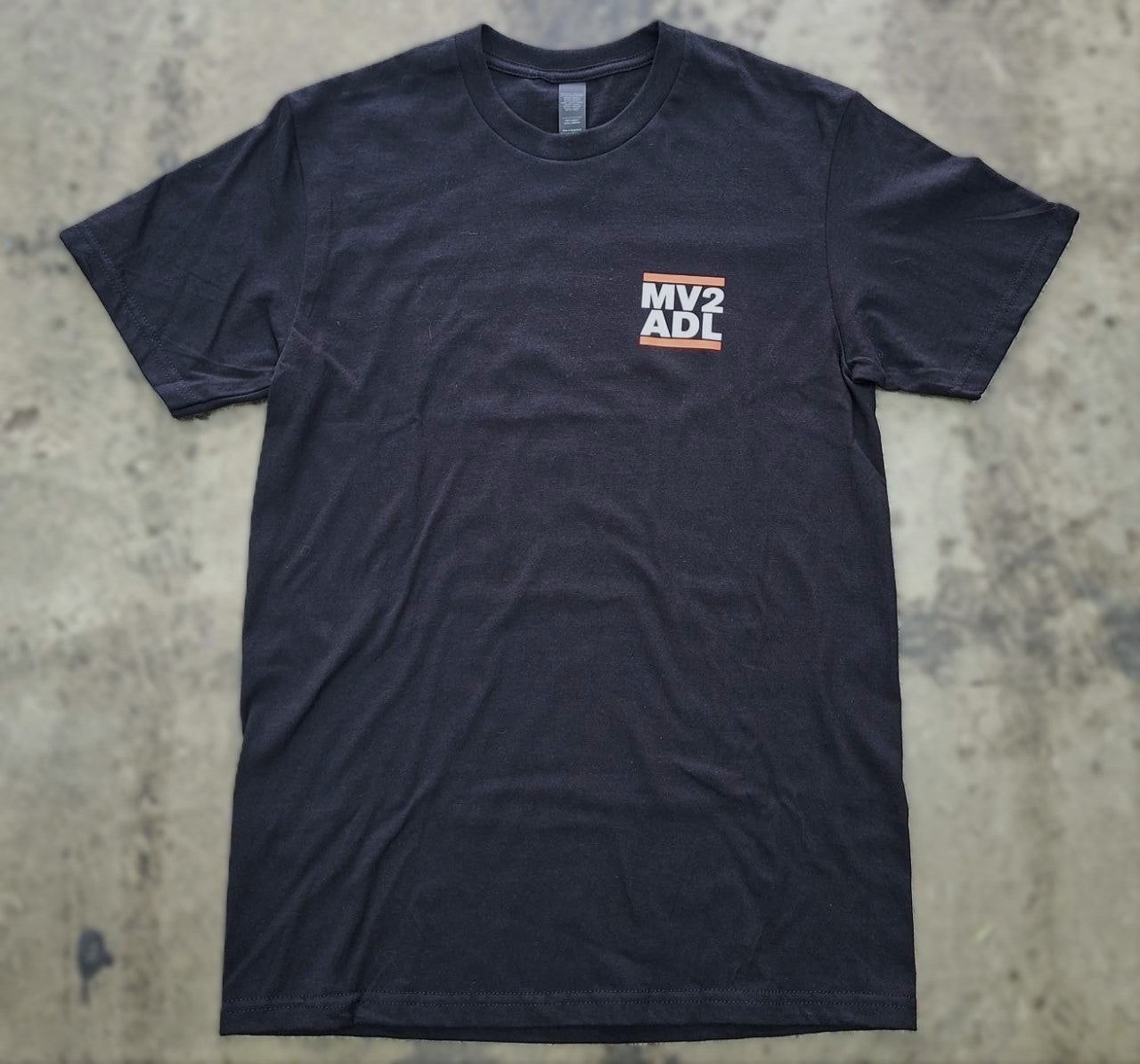 Mv2 Run logo tee (Black)