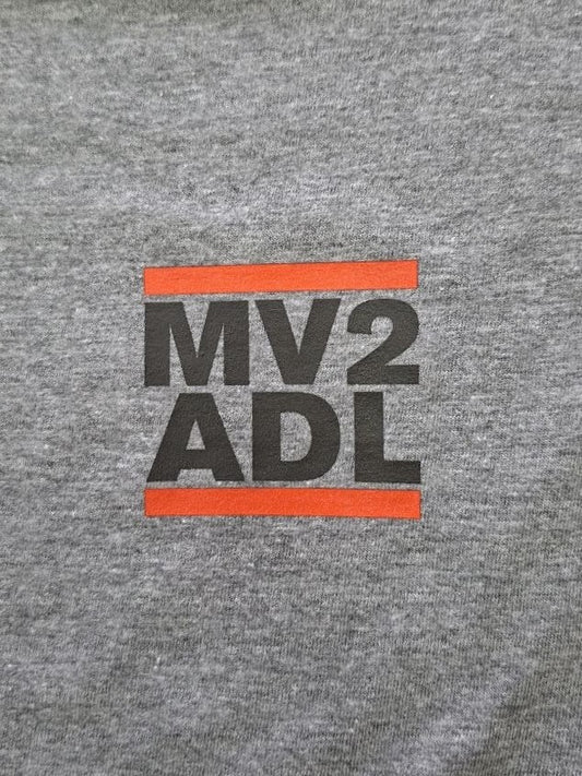 Mv2 Run logo tee (Grey)